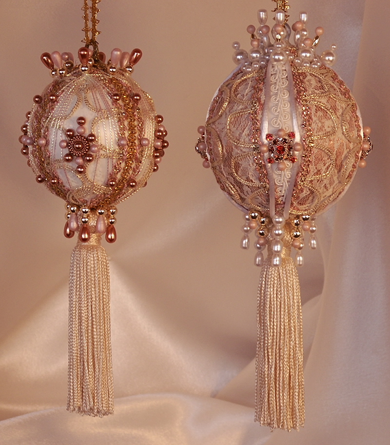 Victorian Christmas Ornaments in Two sizes three inch diameter and 3.5 inch diameter
